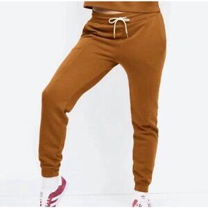 NWT MATE the Label Amber Fleece Front Seam Jogger - S